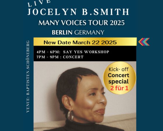 Many Voices 2025 LIVE in Berlin· Jocelyn B.Smith & Band with Special Guest Ingrid Arthur